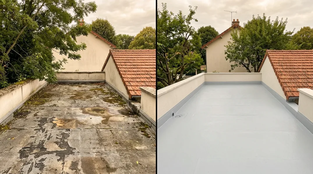 Fissures, cloques ou flaques stagnantes : comment savoir si votre étanchéité de toiture-terrasse est à bout de souffle ?